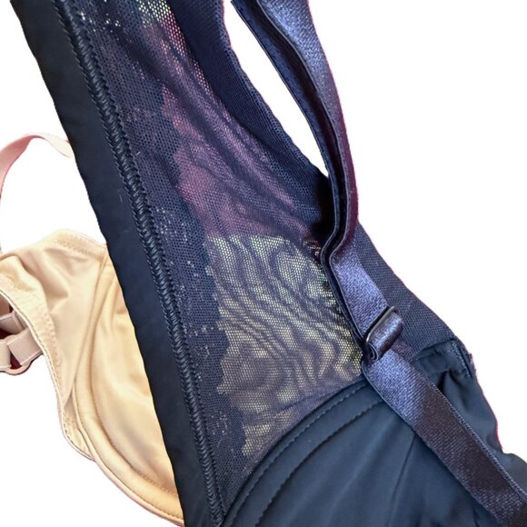 Calvin Klein 36C Bras Set of 2 Soft Cup Underwire Black Tan T-shirt 2 prong clos - Picture 4 of 6